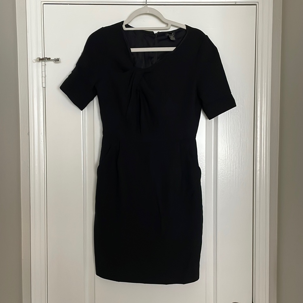 Women’s Black J.Crew Shift Dress, Size 2